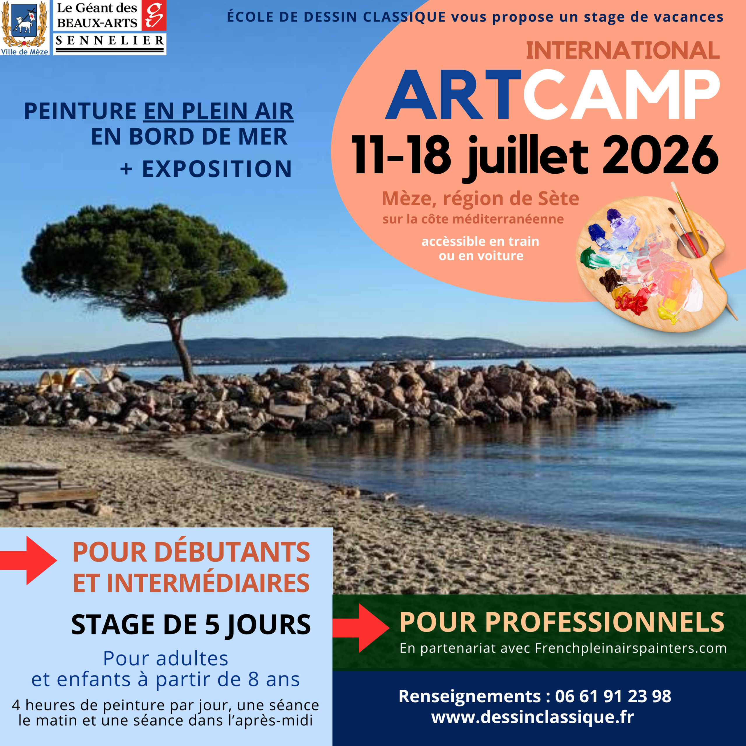 ART CAMP IN SOUTH OF FRANCE